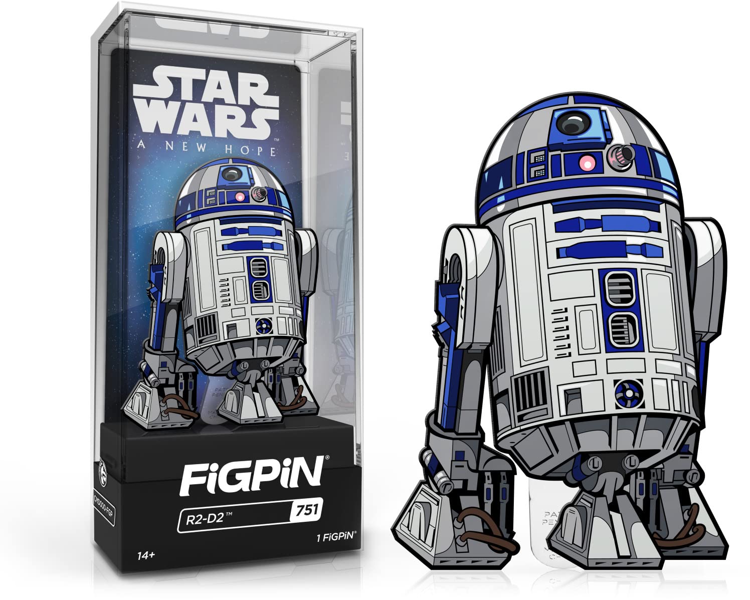 Amazon.com: FiGPiN Star Wars A New Hope - R2-D2 (751